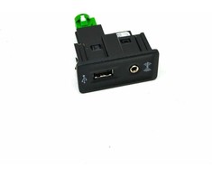 VAG VW Golf MK7 Įdiegti CarPlay Media MDI USB AUX AMI lizdas kabelis Originalus 5G0035222E