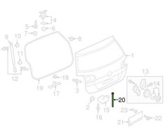 VAG VW GOLF MK7 PASSAT Vandens išleidimo vamzdžio žarnelė originali 510827861A
