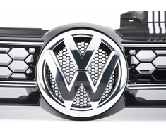 VAG VW GOLF priekinio bamperio radiatoriaus grotelės originalios 5K0853651BGATL