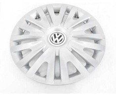 VAG VW Golf R32 GTI Rabbit High Chrome juodas ratų apdailos žiedas originalus 5K0601147FVZN