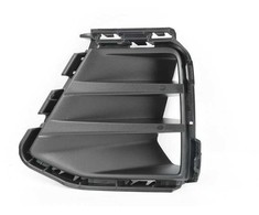 VAG VW Golf R32 GTI triušio dangtelis dalis bamperiui Satin Juodas Genuine 5G085323211J9B9