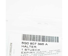 Vag Bowdeno Kabelio Laikiklis Volkswagen Golf 2013 2017 Originalus 5G0807385A