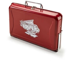 VAG VW Grilis Bulli T2 Camper Motif Rust Foldable Heritage Camping Grilis 7E9069642 Originalus