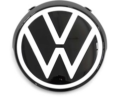 VAG VW ID.7 ED2 VW emblema priekyje chromuota gryna balta/juoda originali 14A853601AWA