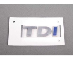 VAG VW JETTA 11-14 Galinė bagažinės TDI emblema su ženkliuku originali 1K9853675KWWS