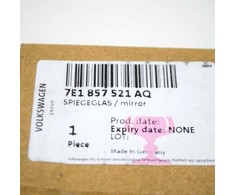 VAG VW Kairės pusės veidrodėlio stiklas originalus 7E1857521AQ