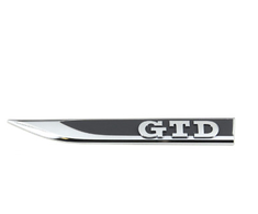 VAG VW MK7 Priekinio kairio sparno emblema originali 5G0853688BACMT