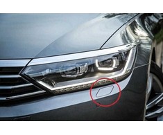 VAG VW PASSAT B8 priekinio bamperio priekinių žibintų ploviklio dangtelis dešinysis 3G0807938GRU originalus