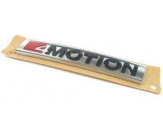 VAG VW Passat Galinė bagažinės dalis 4Motion Chromuota emblema su ženkliuku originali 3G0853675TMGM