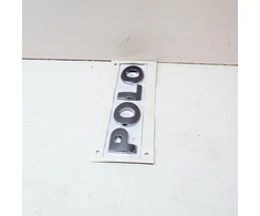 VAG VW POLO 6N Galinės bagažinės emblema ženklelis 6N0853687H739 NAUJA ORIGINALI