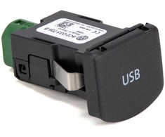VAG VW POLO (6R 6C) CADDY IV USB lizdas su dangteliu originalus 6C0035726B