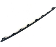 VAG VW POLO GTI 15-17 Priekinio bamperio apatinio centro grotelių apdaila juoda originali 6C0853101F9B9