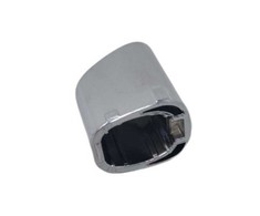 VAG VW Polo Skoda Fabia sidabrinės spalvos rankinio stabdžio svirties mygtukas originalus 6R0711333C