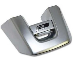 VAG VW R Line aliuminio vairo ratlankio apkaba su emblema originali 1K8419685BPOP