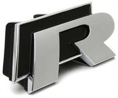 VAG VW SCIROCCO 137 2008 - 2017 Priekinės grotelės R LINE šoninė emblema originali 1K8853679BFXC