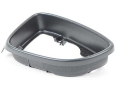 VAG VW SCIROCCO 15-17 O/S DEŠINIS DURŲ VEIDRODŽIO RĖMAS Juodas ORIGINALUS 1K8857602A 9B9
