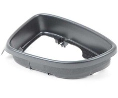 VAG VW SCIROCCO 15-17 O/S DEŠINIS DURŲ VEIDRODŽIO RĖMAS Juodas ORIGINALUS 1K8857602A 9B9