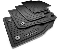 VAG VW T CROSS Premium guminiai grindų kilimėliai All Weather LHD Genuine 2GM06150082V