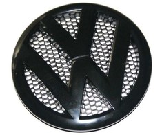 VAG VW T5 juoda emblema su logotipu 7E0853601D041 Originali