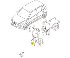 VAG VW Tiguan 5N2 ratų dangtis originalus 5N0854969H9B9