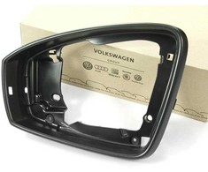 VAG VW TIGUAN išorinio veidrodžio rėmo kairės pusės apdaila Originali 5NA857601A9B9