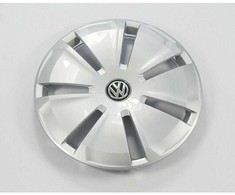 VAG VW Tikri sidabriniai ratų apdailos žiedai 7LA6011471ZX