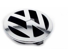 VAG VW Touareg grotelių emblema "VW"-chromas/antracitas Originali 3C0853601CFDY