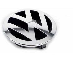 VAG VW Touareg grotelių emblema "VW"-chromas/antracitas Originali 3C0853601CFDY
