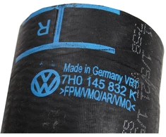 VAG VW Transporter T5 2.5 Tdi Turbo oro įsiurbimo žarna 7H0145832K originali