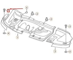 VAG VW TRANSPORTER T5 Variklio skydo uždarymo rotacinis užraktas 7H0915450 NAUJAS ORIGINALUS