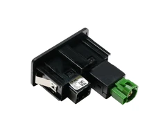 VAG USB ir AUX-IN jungtis Volkswagen Golf Jetta Passat Originalus 5G0035222F