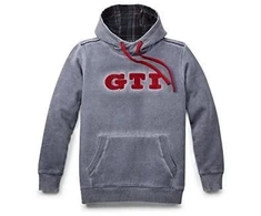 VAG Vyriška vidutinio dydžio pilka striukė su gobtuvu GTI Collection 5KA084130B Tikra