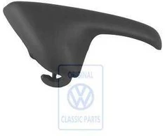 Vidaus Durų Rankena Satino Juoda VAG Golf 4 5 6 Originalus 6N0837226AB41