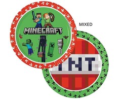 Vienkartinių indų rinkinys - MINECRAFT