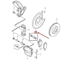 VOLVO C30 Priekinio Disko Stabdžių Rotoriaus Laikiklis 30778890 NAUJAS ORIGINALUS