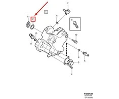 VOLVO C30 variklio įpurškimo siurblio sandariklis originalus 8631580