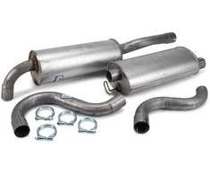 VOLVO Išmetimo Mufflerio Rinkinys 740 744 940 944 2.3 Turbo Originalus 31392962