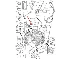 VOLVO S40 MK2 Automatinė Pavarų Dėžė Pistoletas Rinkinys 30751262 NAUJAS ORIGINALUS
