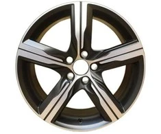 "Volvo S90 V90" 18 colių "R-Design" lengvojo lydinio ratlankio ratlankis matinės juodos spalvos, pjaustytas originalus 31445302