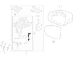 Volvo S90 V90 XC60 XC90 GEBER Originalus 31442888