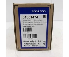 "Volvo" saugos diržų įtempikliai Originalūs 31351474