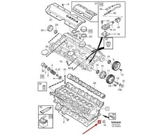 VOLVO V70 MK1 Variklio Cilindro Galvutės Tarpinė 3531017 NAUJA ORIGINALI