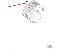 VOLVO XC40 dyzelinio kuro filtras LHD originalus 31679237