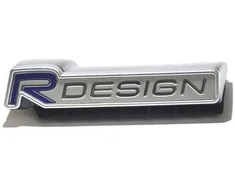 VOLVO XC60 MK1 Priekinis Radiatoriaus Grotelės R-Design Emblema 31284339 NAUJA ORIGINALI