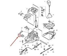 VOLVO XC90 MK1 Pavaros Kontrolės Solenoidas 30759312 NAUJAS ORIGINALUS