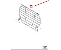 VOLVO XC90 MK2 Apsauginis plieno groteles Originalas 31470448
