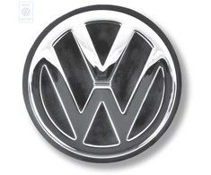 VW Chrominis Emblema Vag Caddy Mk2 Pickup Passat B4 1994 2001 Originalus 3A5853630D739