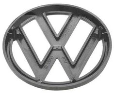 VW ženklelis juodas VAG VW GOLF I 17 EM EN EW JB Originalus 171853601041