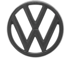 VW ženklelis juodas VAG VW GOLF I 17 EM EN EW JB Originalus 171853601041