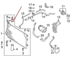 X 4 Volvo 242 244 245 262 264 265 XC70 S40 V50 Santech A/C O-žiedas (13 X 10 mm)